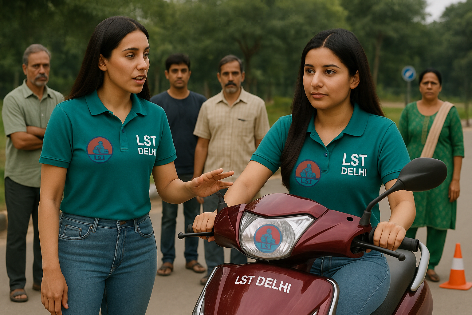 Female Scooty Training