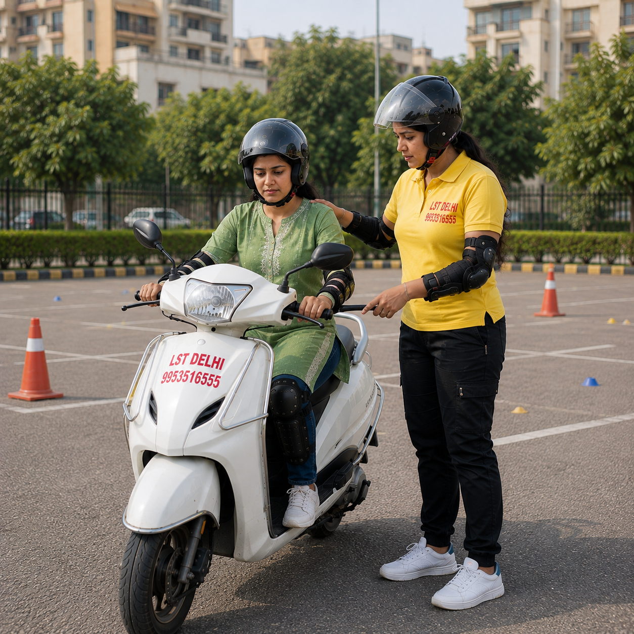 Home scooty training near me